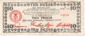 Philippines 1 10 Pesos, 1944